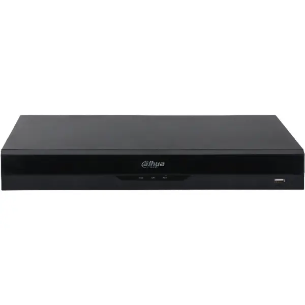 Dahua Network Video Recorder (NVR) Dahua NVR4208-8P-EI, 16 MP, 256 Mbps, 8x PoE, functii inteligente, Negru