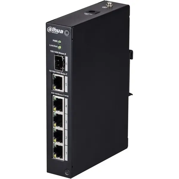 Dahua Switch Dahua PFS3206-4P-96, 4+2 porturi, Total 96W