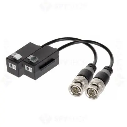 Dahua Video balun, pasiv, pentru camere de supraveghere, analogice, pe cablu utp, 8MB, 4K, HDCVI/TVI/AHD/CVBS, PFM800-4K, Dahua
