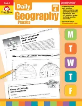 Daily Geography Practice Grade 4: EMC 3713, Paperback/Evan-Moor Educational Publishers