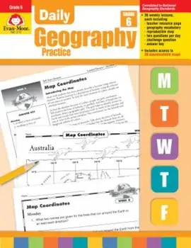 Daily Geography Practice: Grade 6 'With Transparencies', Paperback/Evan-Moor Educational Publishers
