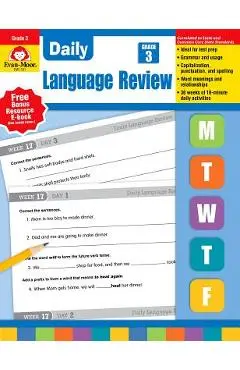 Daily Language Review Grade 3 - Evan-moor Educational Publishers