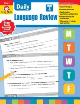 Daily Language Review Grade 4, Paperback/Evan-Moor Educational Publishers