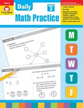 Daily Math Practice, Grade 3, Paperback/Evan-Moor Educational Publishers