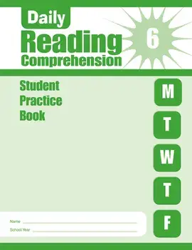 Daily Reading Comprehension, Grade 6 Sb, Paperback/Evan-Moor Educational Publishers