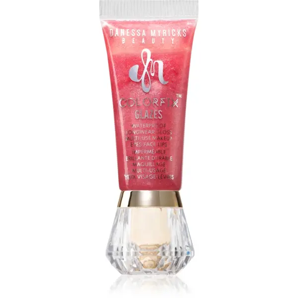 Danessa Myricks Beauty Colorfix Glaze machiaj multifuncțional pentru ochi, buze și față culoare Pink Ice 10 ml