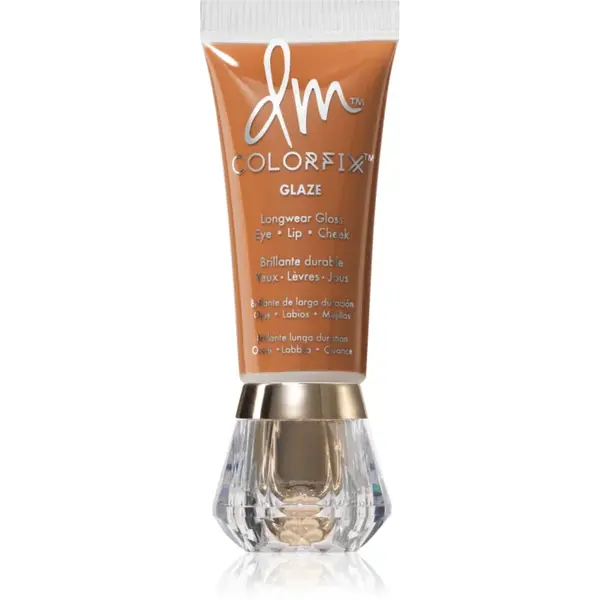 Danessa Myricks Beauty Colorfix Glaze machiaj multifuncțional pentru ochi, buze și față culoare Caramel 10 ml