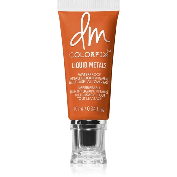 Danessa Myricks Beauty Colorfix Liquid Metals machiaj multifuncțional pentru ochi, buze și față culoare Spark 10 ml