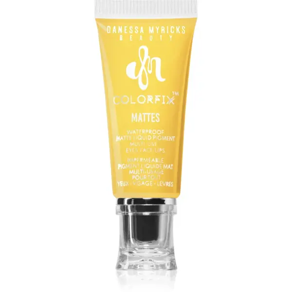 Danessa Myricks Beauty Colorfix Mattes machiaj multifuncțional pentru ochi, buze și față culoare Lemonade 10 ml