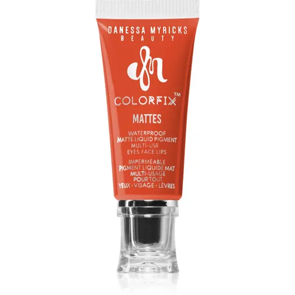 Danessa Myricks Beauty Colorfix Mattes machiaj multifuncțional pentru ochi, buze și față culoare Carrot Cake 10 ml