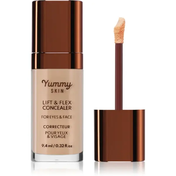 Danessa Myricks Beauty Yummy Skin Lift & Flex Concealer corector lichid cu efect matifiant culoare 4 - Light With Neutral Undertones 8.4 ml