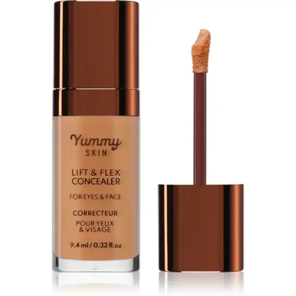 Danessa Myricks Beauty Yummy Skin Lift & Flex Concealer corector lichid cu efect matifiant culoare 11 - Tan With Warm Undertones 8.4 ml