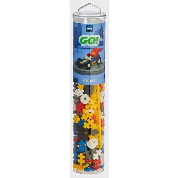 Dante Jucarie de constructie Plus-Plus Tuba Color Cars Hero, 200 piese, Masini, STEM