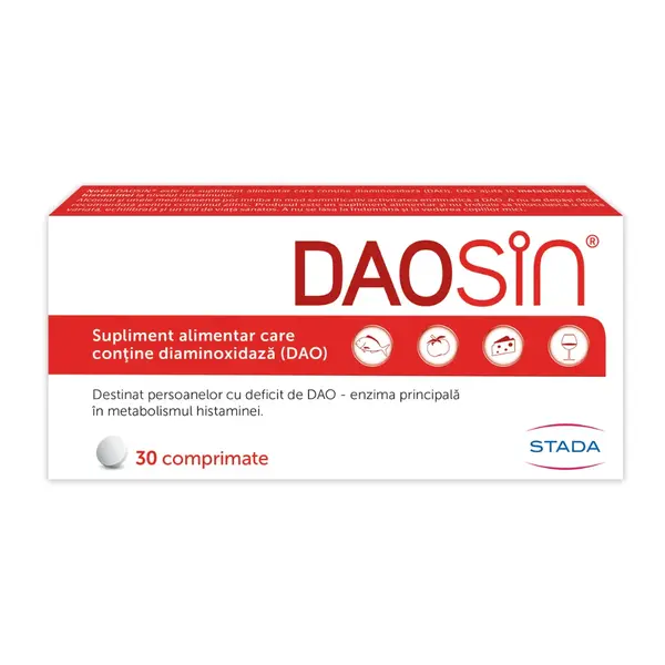 Daosin, 30 comprimate, Stada