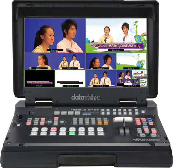 Datavideo HS-1300 6-Channel HD Portable Video Streaming Studio