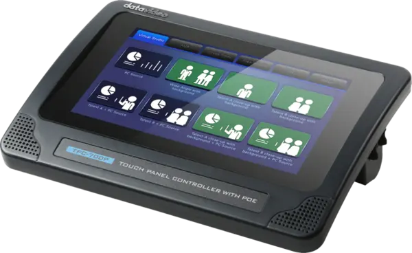 Datavideo TPC-700P Multifunctional touchpanel with PoE