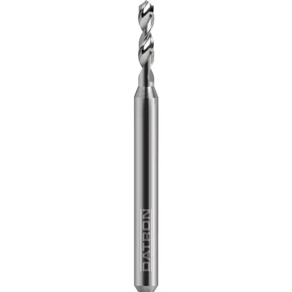 Datron DG1 Burghiu 2 caneluri, Datron 00687195, 1.95x3.175mm, Argintiu