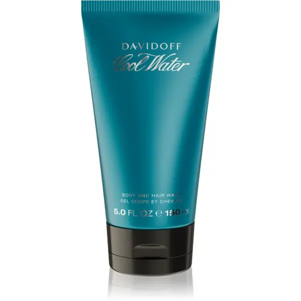 Davidoff Cool Water Body and Hair Wash gel de duș pentru bărbați 150 ml