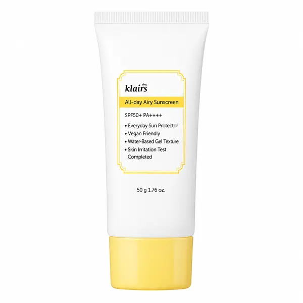Dear, Klairs – All-day Airy Sunscreen SPF50+, 50g