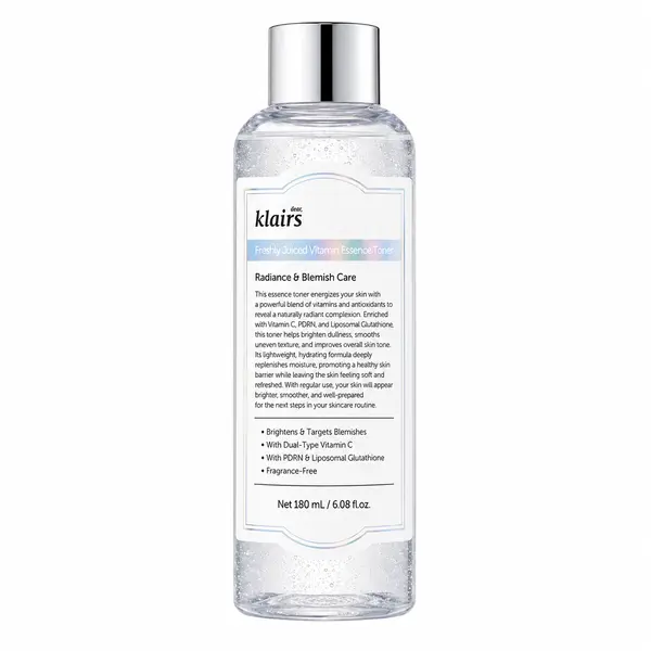 Dear, Klairs – Freshly Juiced Vitamin Essence Toner, 180ml