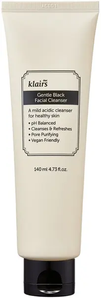 Dear Klairs Gentle Black Spuma de curățare a feței, 140 ml