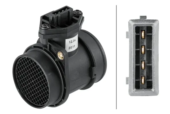Debitmetru aer (4 pini, modul) potrivit AUDI A3, A4 B5, A6 C5; SEAT ALHAMBRA; SKODA OCTAVIA I; VW BORA, BORA I, GOLF IV, PASSAT B5, SHARAN 1.8 01.95-12.10