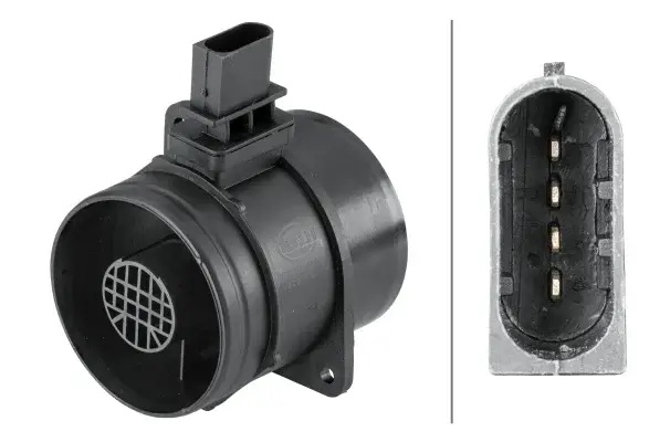 Debitmetru aer (4 pini, modul) potrivit MERCEDES SPRINTER 3,5-T (B906), SPRINTER 3,5-T (B907), SPRINTER 3,5-T (B907, B910), SPRINTER 3-T (B906), SPRINTER 4,6-T (B906), SPRINTER 4-T (B907) 2.2D 3.0D 03