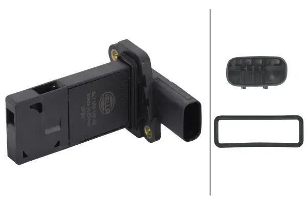 Debitmetru aer (4 pini) potrivit VOLVO C30, C70 II, S40 II, S80 II, V40, V50, V70 III; FORD C-MAX, C-MAX II, FOCUS C-MAX, FOCUS II, FOCUS III, GALAXY II, GRAND C-MAX, KUGA I 1.0-2.2D 10.03-