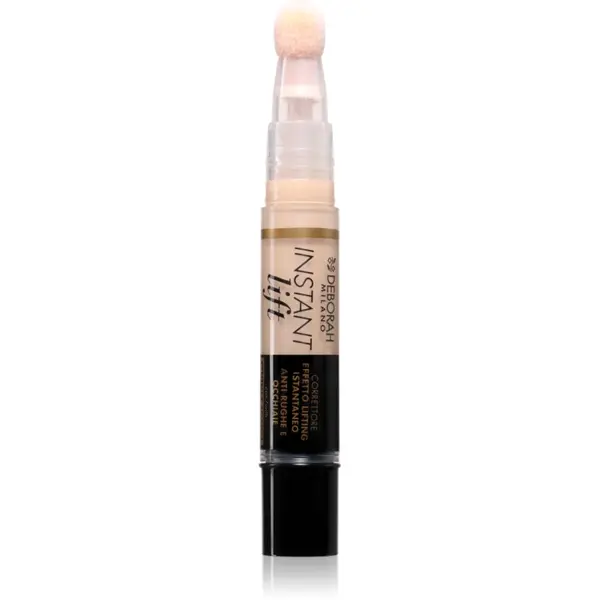 Deborah Milano Instant Lift corector lichid cu aplicator de burete culoare 2 Beige 4.2 g