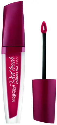Deborah Milano Ruj lichid mat Red Touch, 08 Cherry Red, 5 ml