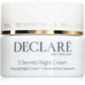 Declaré 5 Secrets crema de noapte cu efect calmant