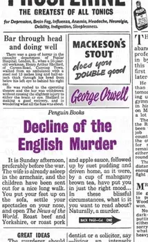Decline of the English Murder, Paperback/George Orwell