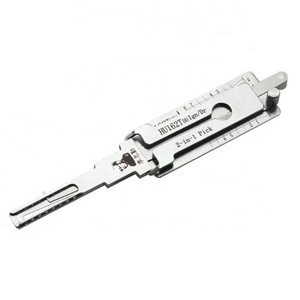 Decodor unealta auto Lishi Original HU162T(8) / VAG2015 – 2-in-1 Pick Decoder pentru contact, usi si portbagaj, compatibil cu VW, Audi 2015+