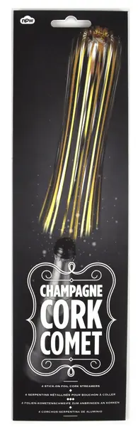 Decor pentru dopul de sampanie - Comet | NPW