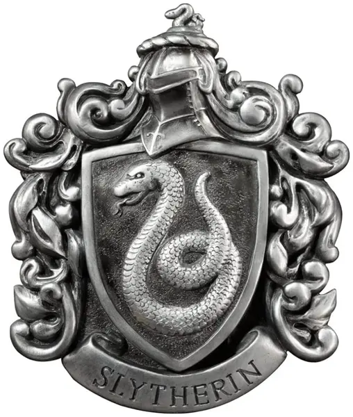 Decorarea peretelui The Noble Collection Movies: Harry Potter - Stema școlii Slytherin