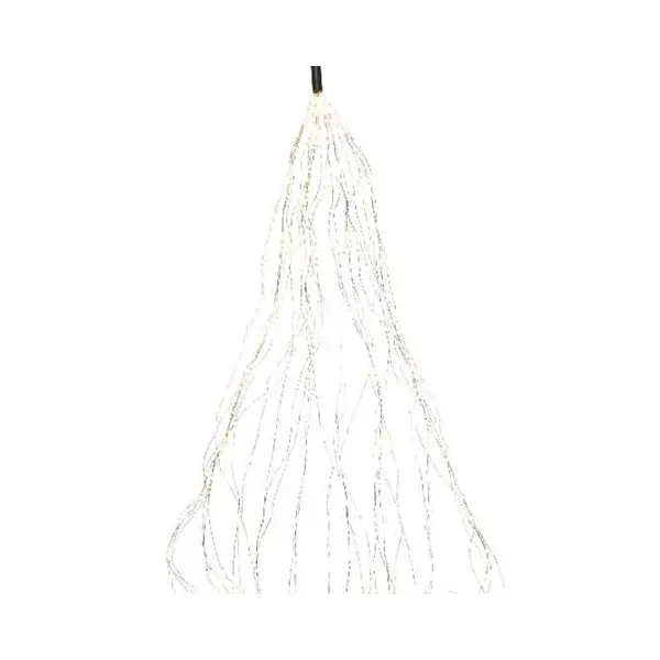 Decoratiune - 160 Micro LED Lights Bunch - Silver and Warm White | Kaemingk