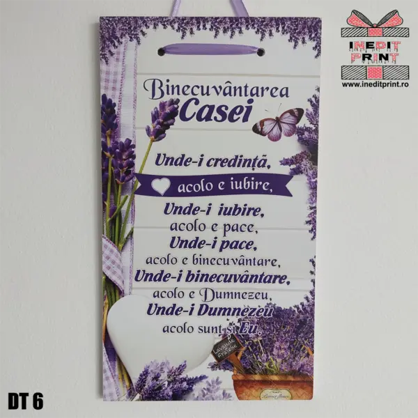 Decoratiune Binecuvantarea Casei DT6