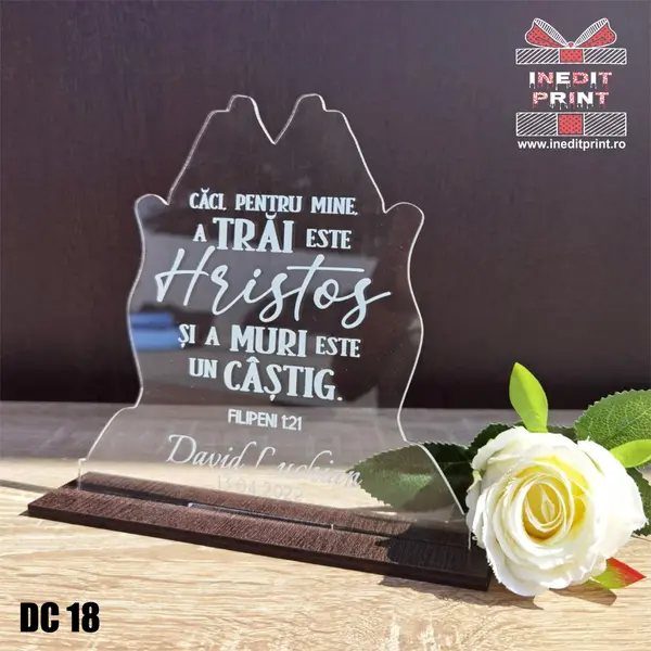 Decoratiune Botez DC18 17x17cm