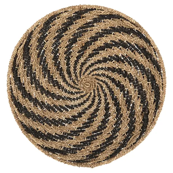 Decoratiune de perete ARLESTA SPIRAL - Lemn