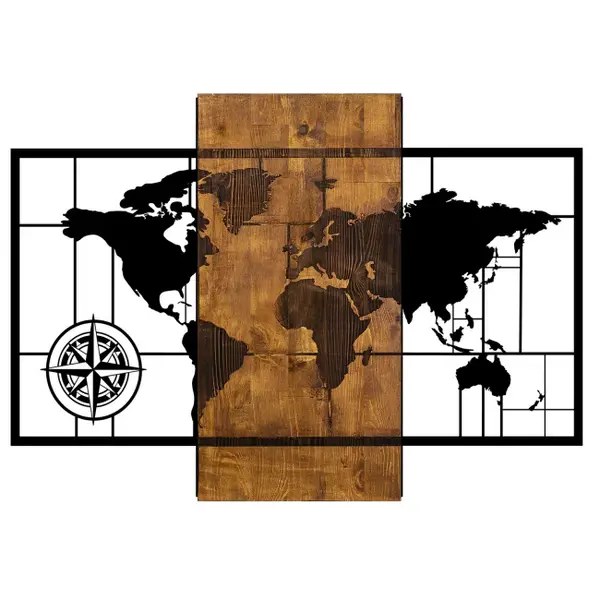 Decoratiune de perete MAPPA MUNDI - Default Title