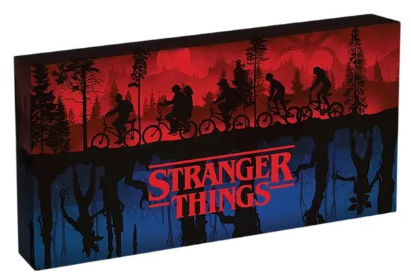Decorațiune de perete Pyramid Television: Stranger Things - Two Worlds