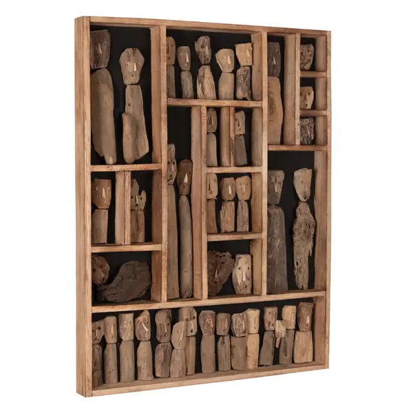 Decoratiune de perete SAN REMO FIGURINES 60x80 CM - Lemn