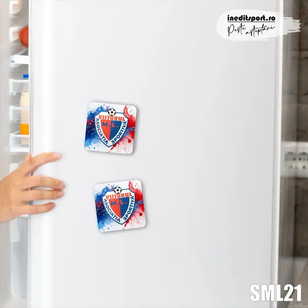 Decoratiune personalizata cu magnet Asociatia Sportiva Viitorul M.L. SML21