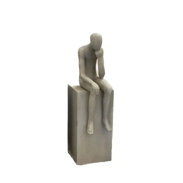 Decoratiune PORTER THINKING MAN H53 CM - Default Title