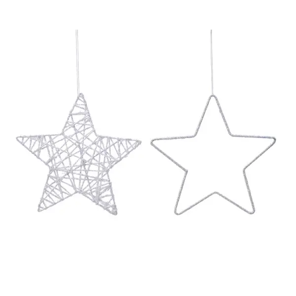 Decoratiune - Star Iron Glitter - mai multe modele | Kaemingk