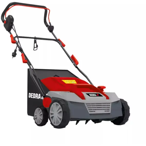 Dedra Scarificator, aerator Ddedra DED8706, 1800W, Rosu-Gri-Negru