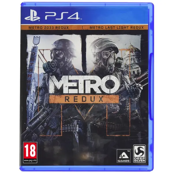 Deep Silver jOC Metro Redux (Metro 2033 Redux + Metro Last Light Redux) (Includes DLC Code) (PS4)
