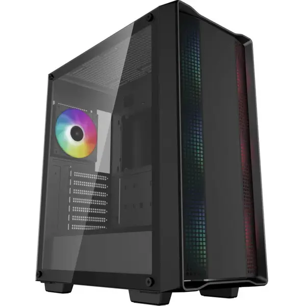 Deepcool Carcasa Deepcool CC560, V2, Mid Tower, ARGB, Negru