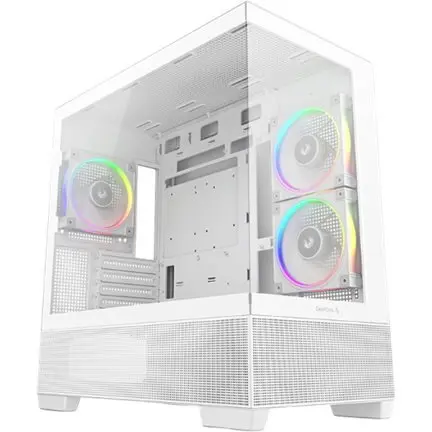 Deepcool Carcasa Deepcool CG380 3F, Middle Tower, Fara sursa, Alb