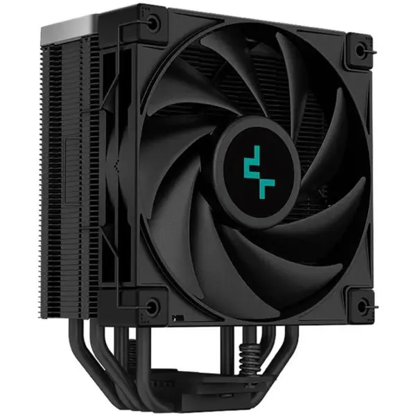 Deepcool Cooler Procesor DEEPCOOL AK400 ZERO DARK, marime heatsink 120x45x152mm, un ventilator, viteza ventilator 500-1850 RPM
